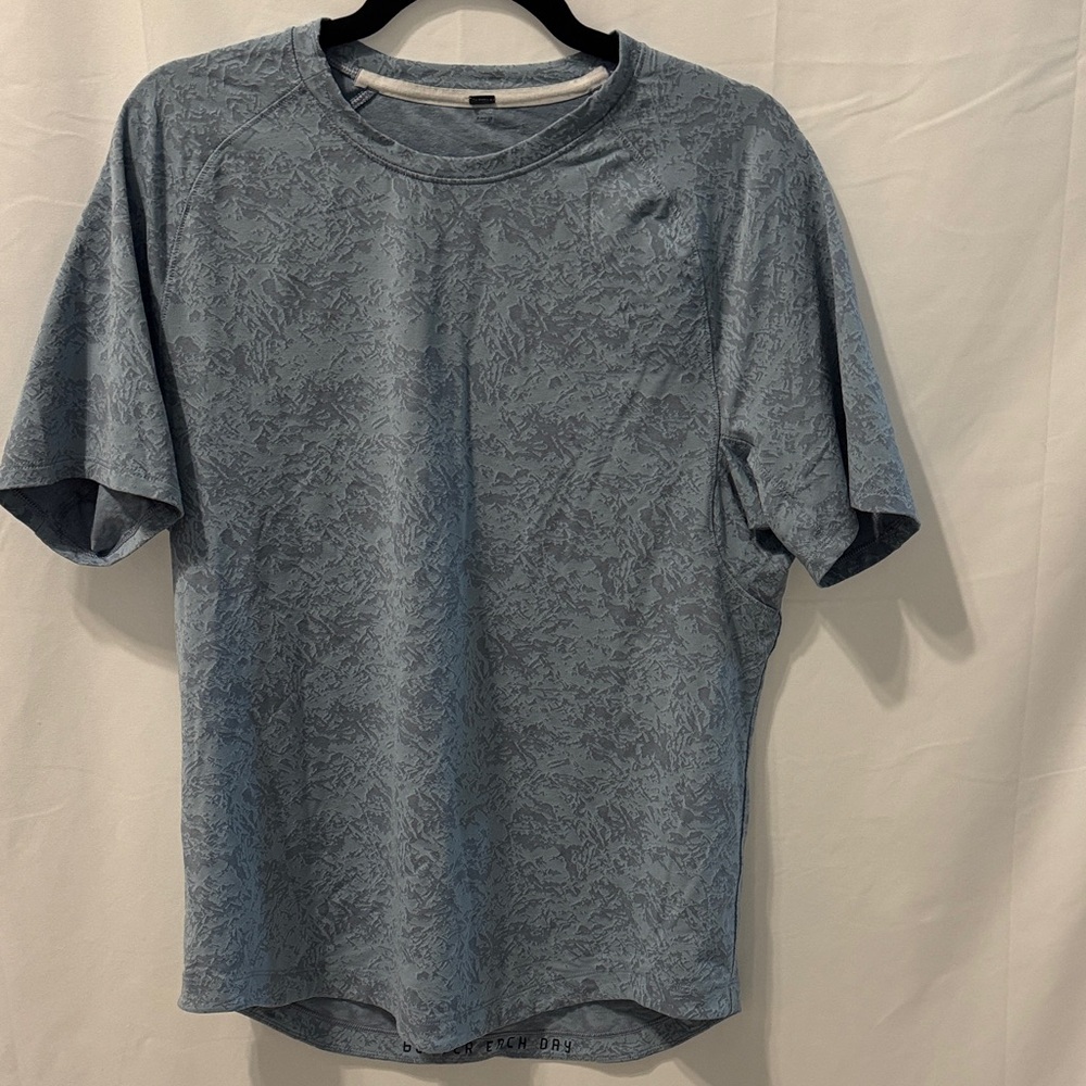 Lululemon Chambray Breeze Blue-License to Train Tee